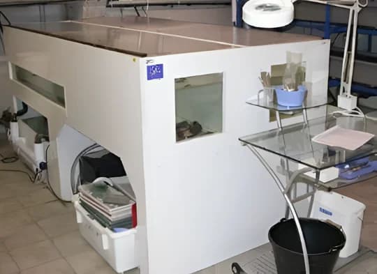 Sala técnica del acuario del Museo de Besançon